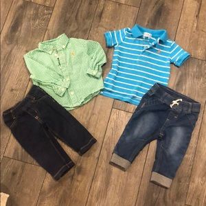 Two baby boy outfits!